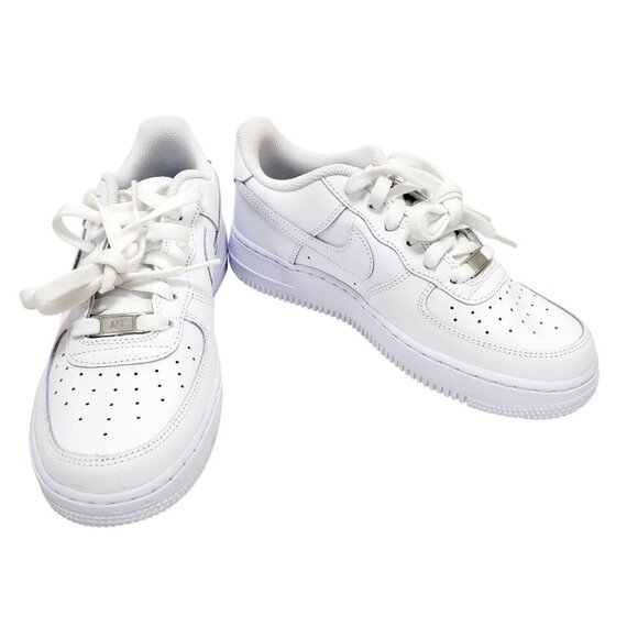 Nike Air Force 1 Youth Shoes DH2920-111 White Leather Size 6.5Y EU 39 Sneakers - Picture 8 of 14
